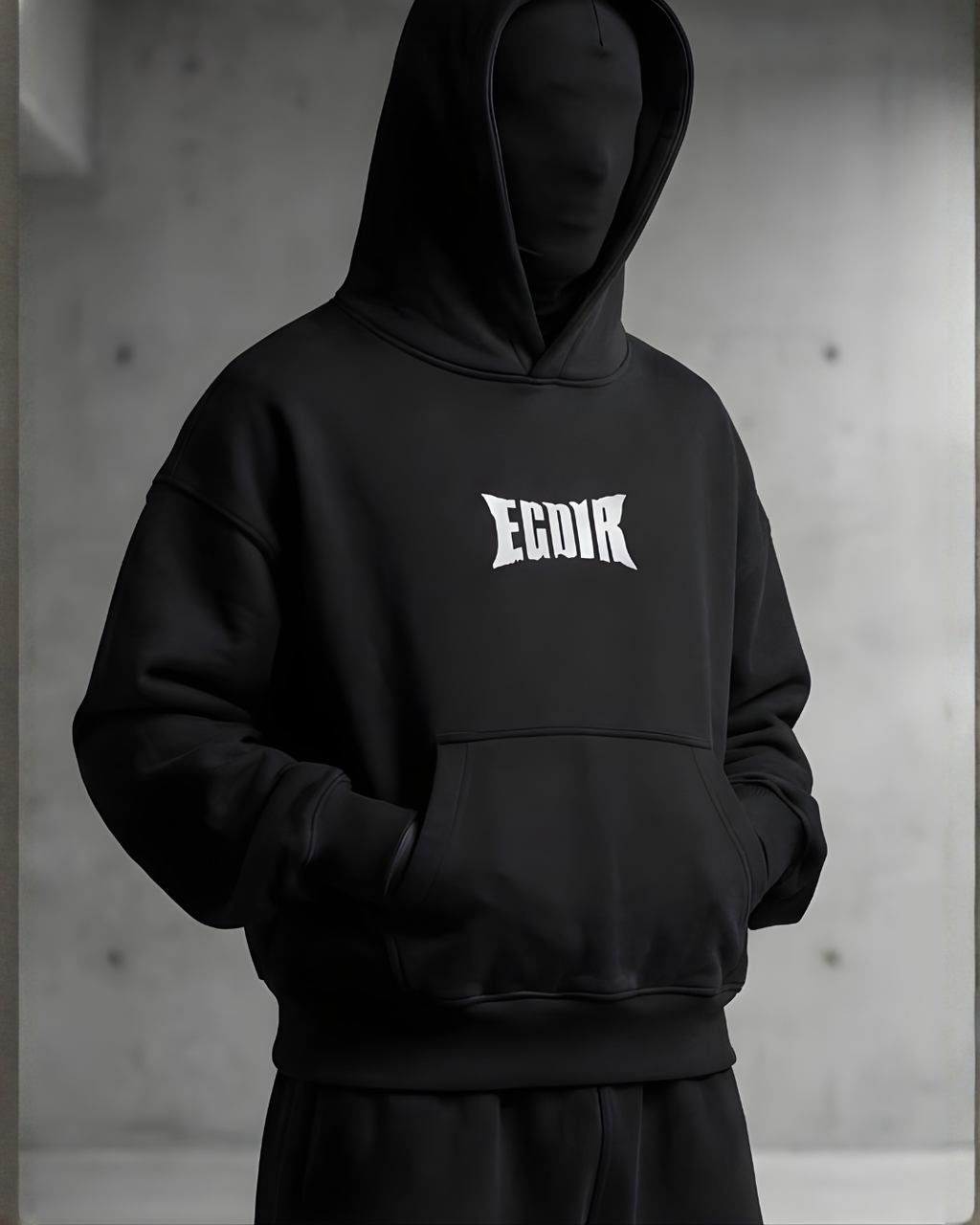 EGOIR BLACK HOODIE