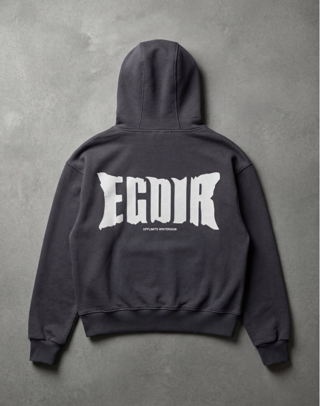 EGOIR DEEP GRAY HOODIE